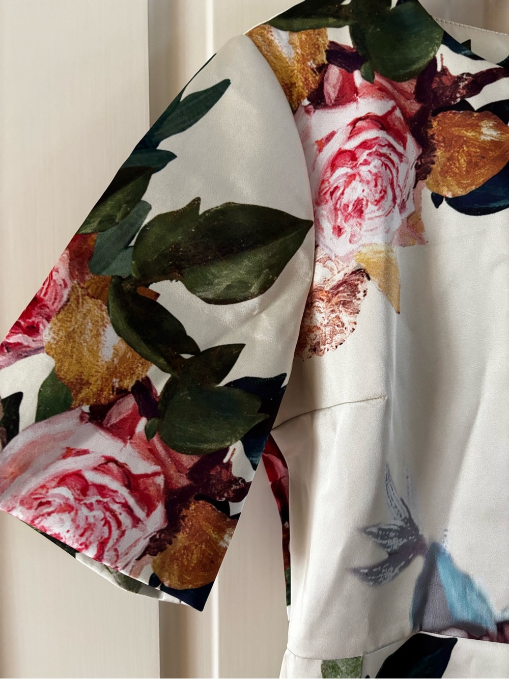EUC Topshop Floral Print Mini Dress - Picture 4 of 7